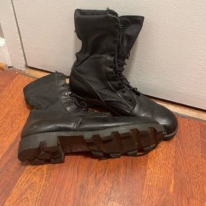 Black Combat Boots